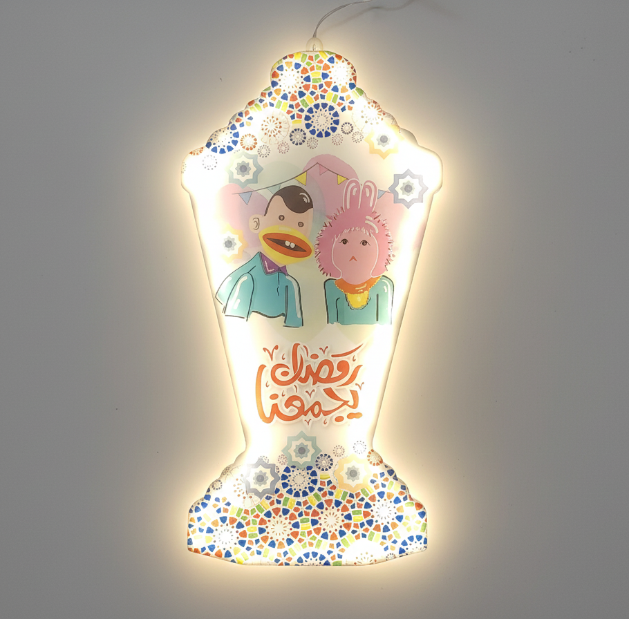 فانوس باشكال مضئ